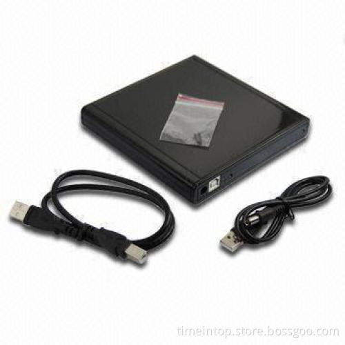 DVD Rewritable Drive, Comes in Black and White, Supports USB2.0